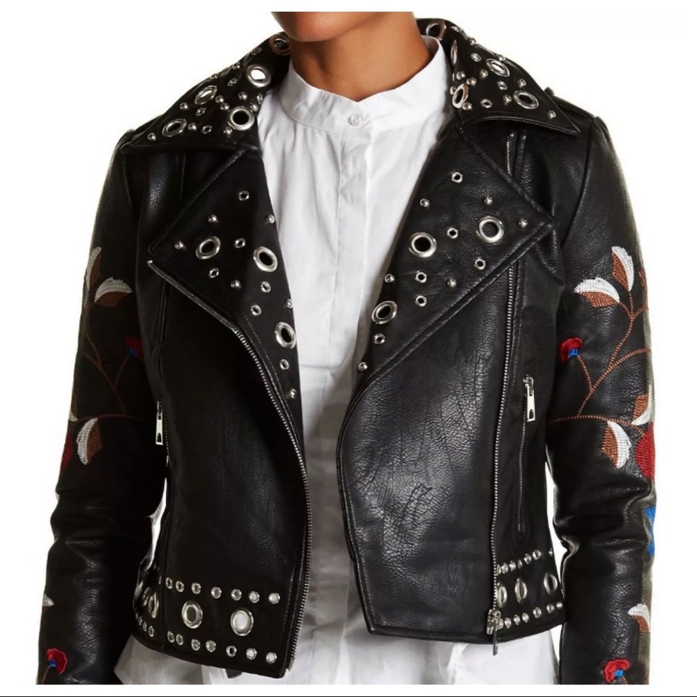 NWT. Romeo & Juliet Couture Biker Jacket. Size M.